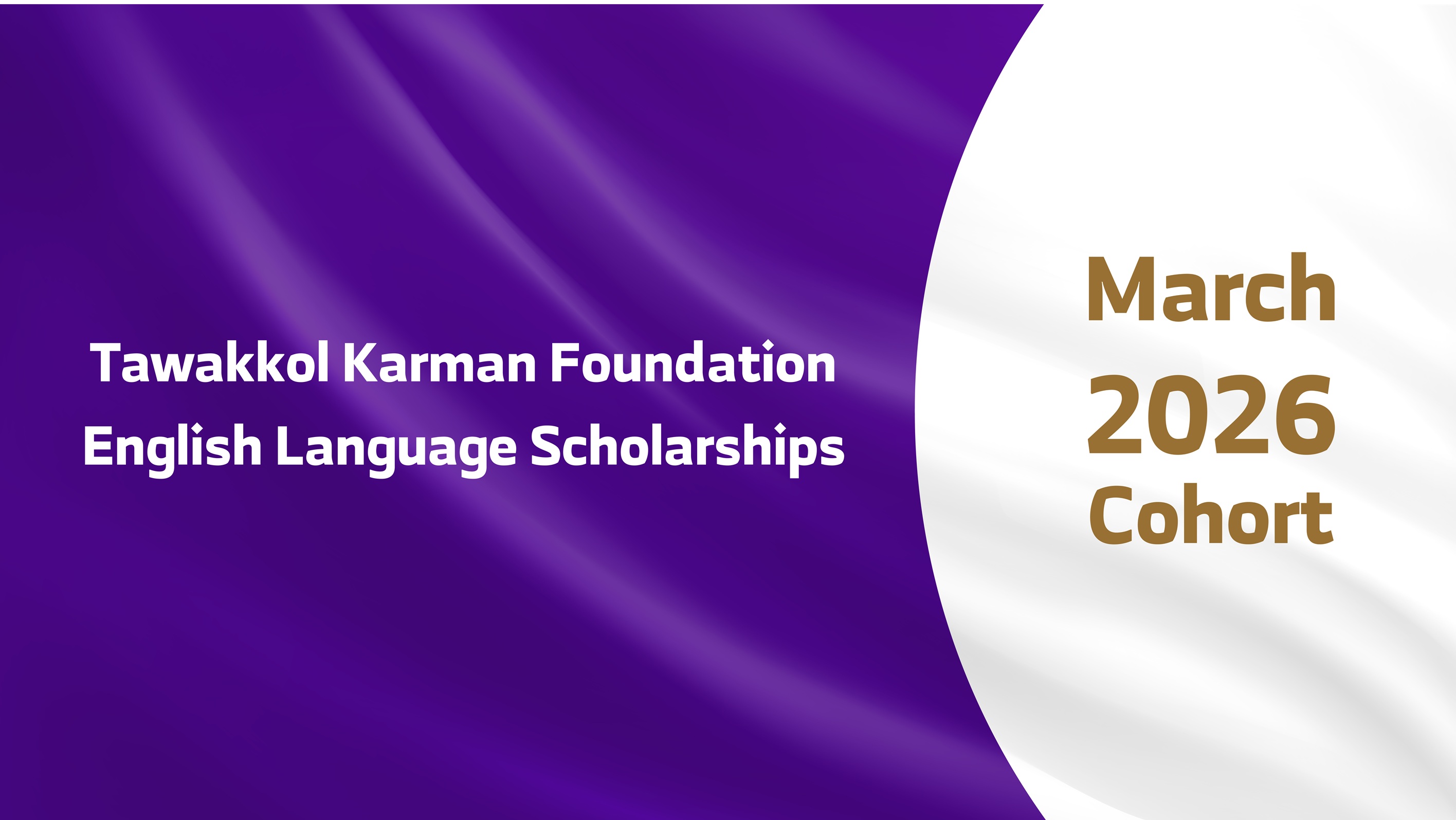 New scholarship opens door to English learning as March 2026 cohort begins enrollment